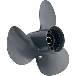 Boat Outboard Propeller 11 1/8 x 13 for Honda BF 35 40 45 50 50A 60A 60 HP Engines, 11 1/8x13 Pitch Aluminum Boat Motor Prop, 13 Tooth Spline, OEM No.59130-ZV5-013AH, 3 Blades, RH(11.125 x 13)