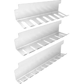 Modular Clamp Rack Assortment with 1 each F-Clamp Rack •1 each Bar/Parallel Clamp Rack and 1 each Pipe Clamp Rack Included, Quick to Align •Pre-Drilled 16 inch on Center