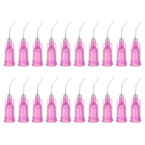 PATIKIL Blunt Tip Dispensing Needles with Bent Blunt Needle, 300 Pcs 0.5 Inch 30G Industrial Liquid Dispenser Needle with Lure Lock for Refilling Liquid Ink