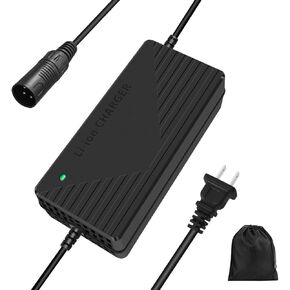 84V 5A Fast Charger with Cannon/XLR Plug for 72V Lithium Battery, with Cooling System (Cannon/XLR plug-5A)