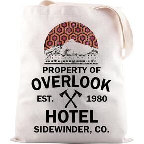 JNIAP Horror Movie Gift Scary Hotel Tote Bag for Fan The Hotel Gift