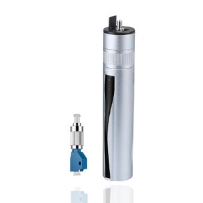 Rechargeable Visual Fault Locator Rechargeable Fiber Optic VFL Fiber Optic Tester Kit Include 5km Fiber Optic Visual Fault Locator with FC Male to LC Female Adapter