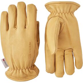 Cow Driver Insulated Work Glove, Thermal Insulated Leather Multi-Use Winter Gloves for Everyday Winter Outdoor Use