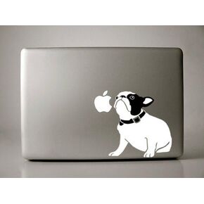 Bella the French Bulldog Sitting Decal for 13" Laptop