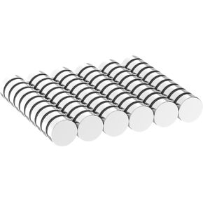 N42 Strong Neodymium Disc Magnets, 3/8" D x 1/8" H - 60 Pack, Powerful Rare Earth Magnets Decorative Round Fridge Magnets,Small Refrigerator Magnet for Whiteboard,Locker,DIY Building Scientific