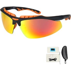 ZHA ZHA Polarized Sports Sunglasses, 100% UV Protection TAC Baseball Glasses, MTB Fishing Cycling Goggles for Men Women…