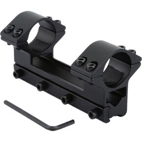 dophee Scope Mount 1" 25.4mm Rifle Tactical High Profile Dural Ring Scope Mount with 11mm Dovetail Rail
