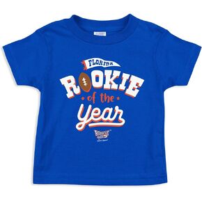 Smack Apparel Rookie of The Year Toddler Tee for Florida College Fans (2T-7T)