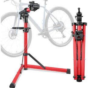 Gioventù E Bike Repair Stand Bicycle Stand(Max 110lbs) - Bike Stand for Maintenance with Super-strong Clamp, Heavy Duty Mechanics Workstand for E-bikes, Mountain Bikes and Road Bikes