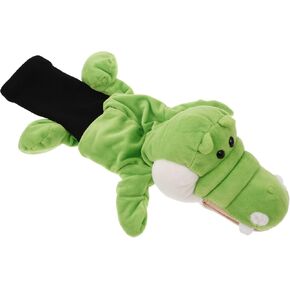 Happyyami Funny Golf Club Heads Covers: Alligator Driver Headcover Animal Plush Driver Headcover Stylish Protectors for Your Clubs