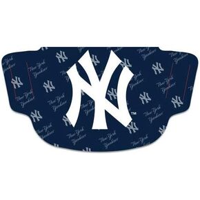 WinCraft MLB New York Yankees Unisex Fan Gear Face Mask, Team Colors, One Size