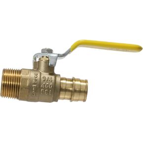 2 pcs xfitting pex a 3/4 بوصة × 3/4 بوصة من ذكور صمام كرة NPT ، 201-4-10 = 2xx