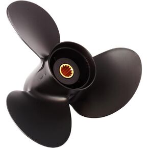 SOLAS 2311-125-13 Amita 3 Aluminum 3-Blade Propeller - RH, 12.5" Diameter x 13" Pitch x 13-Spline