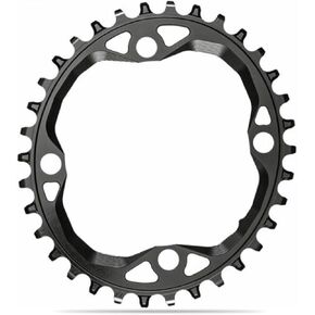 Chainring ABSOLUTEBLACK Oval 76mm 30T 4B BK