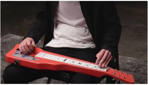 جريتش G5700 جيتار كهربائي كهربائي مكون من 6 أوتار مصنوع من الفولاذ لليد اليمنى مع لمسة نهائية لامعة وجسم من خشب الماهوجني (أحمر تاهيتي) in Kuwait