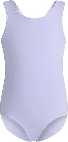 Phineein Girls Gymnastics Leotards Crisscross Back - Kids Sleeveless Ballet Dance Fancy Crossover Leotard in Kuwait