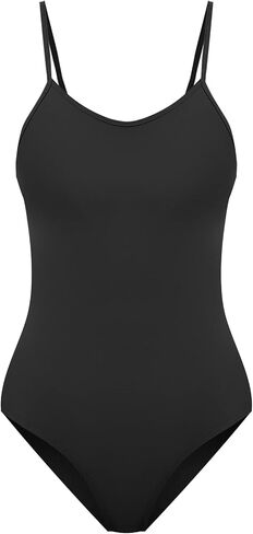 speerise Retro Criss Cross Back Onepiece Swimsuit, Adjustable Strap Swimwear in Saudi Arabia