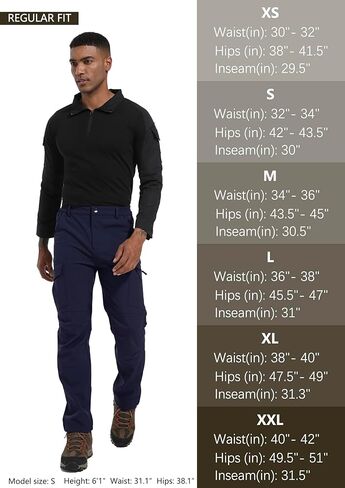 صوف الرجال مبطنة في الهواء الطلق سراويل المشي لمسافات طويلة مضاد للماء ناعمة الثلج المعزول التزلج على الجليد الشتاء التخييم السراويل الصيد in Kuwait