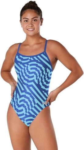 Speedo 800241198530 St Vortex Maze Flyback 1Pc Team Royal Blue/RED/White 30 in Kuwait