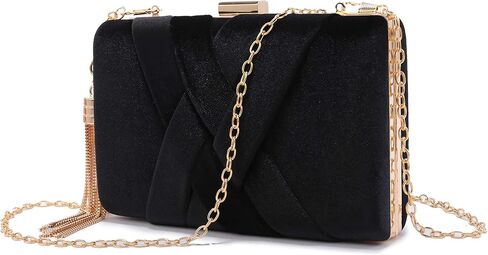 CARIEDO Women's Evening Handbag Clutch Bridal Purse for Wedding Prom Night Out Party in Kuwait