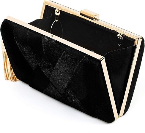 CARIEDO Women's Evening Handbag Clutch Bridal Purse for Wedding Prom Night Out Party in Kuwait