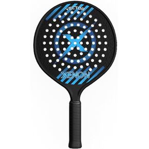 Vector Platform Tennis Paddle by Xenon Paddle, Oversize Head, Even Balance Point, Medium Firmness Foam Core, Power and Control, 4.25" Grip