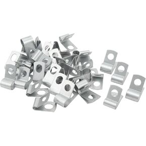 Brake and Fuel Line Clips High Strength Fuel Line Clamps for 3/16 Inch 1/4 Inch 5/16 Inch 3/8 Inch Tubing Securely Fasten Brake and Fuel Lines with These Line Clips
