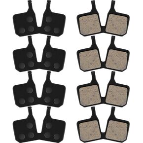 4 Pairs Bike Brake Pads Kit Bicycle Brake Pads Disc Brake Pads Replacement Compatible with Magura MT5, MT7