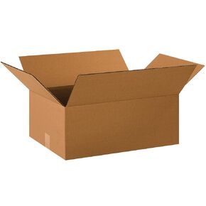 PARTNERS BRAND 20 x 14 x 8 Corrugated Cardboard Boxes, Medium 20"L x 14"W x 8"H, Pack of 50 | Shipping, Packaging, Moving, Storage Box for Home or Business, Strong Wholesale Bulk Boxes
