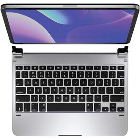Brydge Pro 11 Keyboard Compatible with iPad Pro 11-inch 1st Generation Model (2018) | Aluminum Wireless Bluetooth Keyboard with Backlit Keys | Long Battery Life | (Silver)