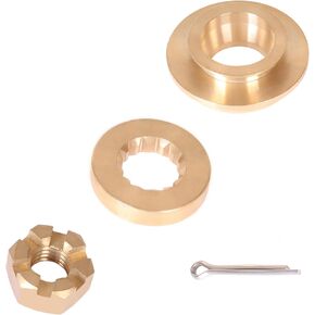 Boat Engine 0335420 766478 335420 Thrust Bushing, 0323943 777998 Spacer, 0319891 778000 Prop Nut, 0320785 Cotter Pin for Evinrude Johnson OMC BRP 20HP 25HP 30HP 35HP, 0175268 Propeller Hardware Kits