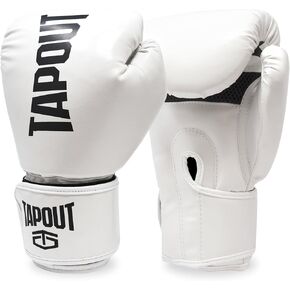 TAPOUT Boxing Gloves with Breathable Mesh Palm for Men and Women in Training, Muay Thai, Kickboxing, Sparring, and MMA