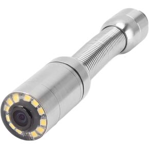 Zooke Drain Pipeline Inspection Replacement, 0.9inch/23mm Sewer Camera Accessories 12LED Waterproof IP68 for Pipe Drain, Professional Waterproof Endoscope Camera Replacement