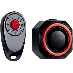 Bike Tail Light USB Rechargeable Bicycle Alarm Anti Thief Wireless Waterproof MTB Safety Intelligent Remote Control Turn Sign Bike Light Lamp for e-Bikes Scooter