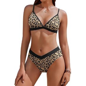 AI'MAGE إمرأة مثير مثلث مجموعة البكيني عالية قطع لباس سباحة كتلة اللون قطعتين ملابس السباحة 2025 in Kuwait