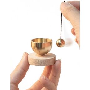 Singing Bowl Set Meditation Sound Bowl for Yoga, Meditation & Relaxation, Mindfulness,Chakra Healing, Stress Relief, Self-Regulation, Unique Spiritual Gifts for Women and Men (Mini set)