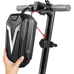 Electric Scooter Bag Scooter Accessories for Adults Kick Scooter Front Bag Waterproof EVA E Scooter Storage Bag Large Capacity Universal Scooter Handlebar Bag