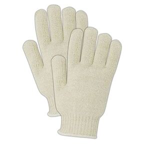 MAGID T153C Knit Master T153 Heavyweight 7-gauge Knit Gloves, Ladies (Fits Medium), Natural , Ladies (Fits Medium) (Pack of 12)