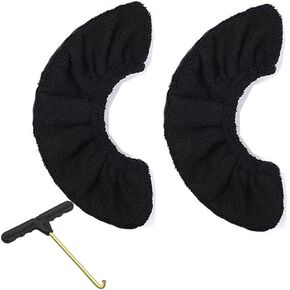 1 Pair Ice Skate Shoe Cover,Ice Skate Blade Covers,Shoe Lace Tightner.Ice Skateboard Protective Gear Suitable for Skating,and Skating Sport Blade Set Skateboard Blade Protector