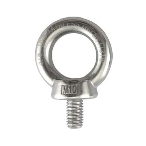US STAINLESS Stainless Steel 316 Lifting Eye Bolt 10mm M10 Marine Grade Heavy Duty