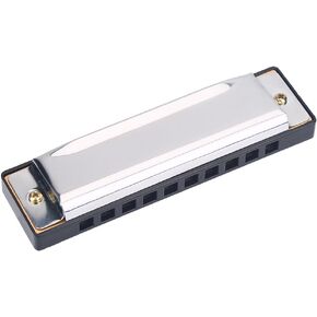 10 Hole Folk Harmonic Metal Harmonica for beginners and harmonica lovers Wind Instrument