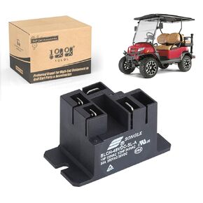 10L0L Golf Cart 30A 48V Relay for Club Car Charger Power Drive 1 & Power Drive 2,Replace OEM# 1018286-01, 103414901, 101828601, 102275401