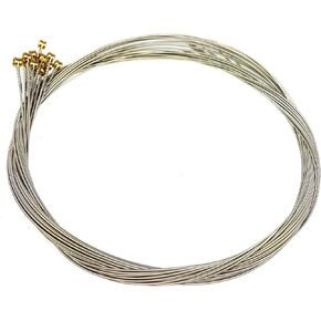 12-pack 36ga. (.036") Nickel-Wound Electric Guitar Strings - Made in the USA!