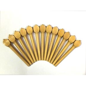 BOXWOOD LUTE PEGS 1 set (13 Pieces), SHAFT 70 x 8 x 6 MM (Model Number- LF02)