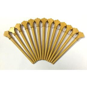 BOXWOOD LUTE PEGS 1 set (13 Pieces), SHAFT 95 x 7.5 x 4.5 MM, Model No- (L-18)