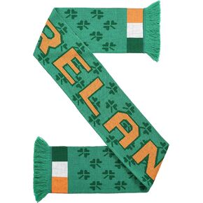 Euroscarves Ireland Soccer Knit Scarf (Éire)