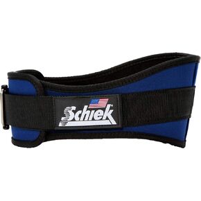 6" Nylon Workout Belt Size: Large, Color: Navy Blue