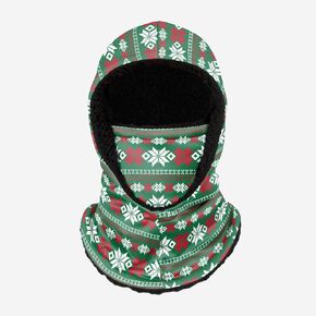 foco Ugly Christmas Sweater Hooded Gaiter Scarf