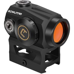 HHC-B22 Shake Awake Red Dot Sight 1x20mm 3MOA Compact Reflex Sight Rifle Scope with 2 Picatinny & Weaver Rail Mounts