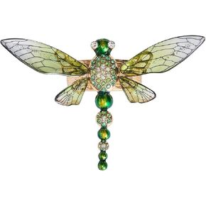 Kim Seybert Dragonfly Napkin Ring in Green, Set of 4